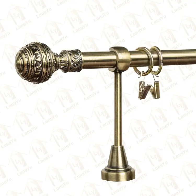 Antique Drapery Rod Finials