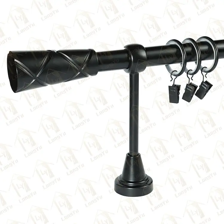 Black Curtain Rod