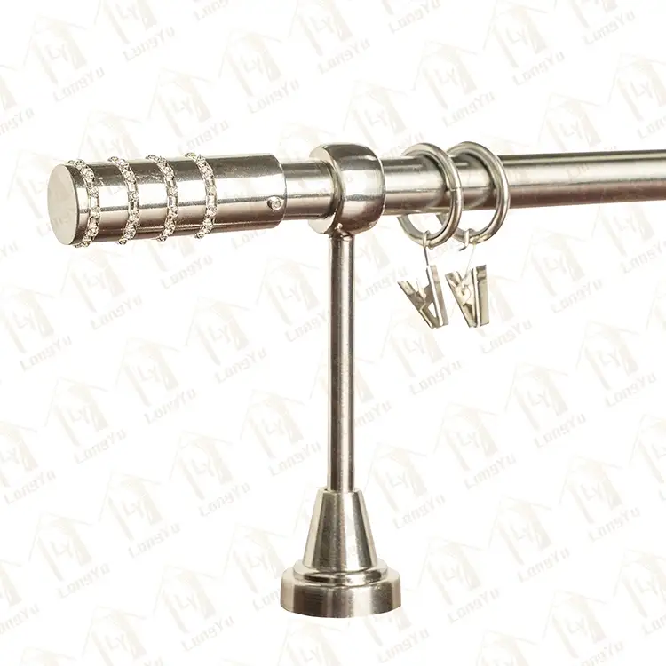 Crystal Curtain Finials